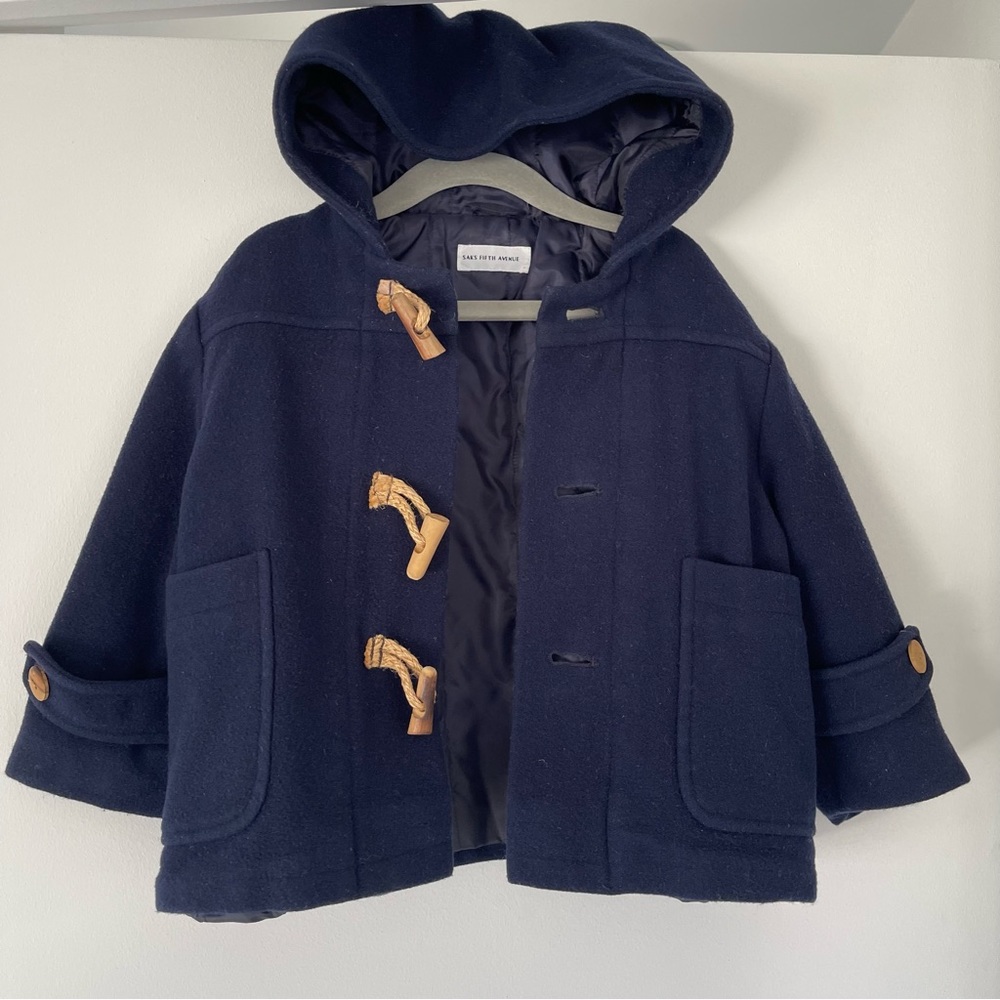 Navy jacket for toddler, size 2